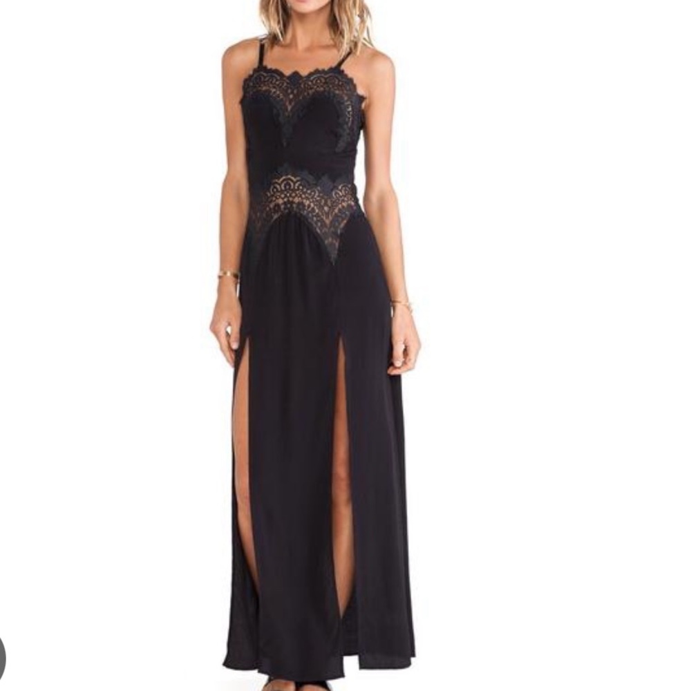 For love and lemons double slit dress
